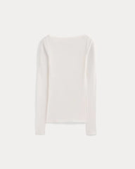 Tissue Boatneck Top | Bone