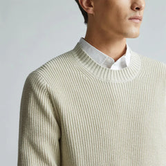 The No-Sweat Ribbed Crew | Pelican