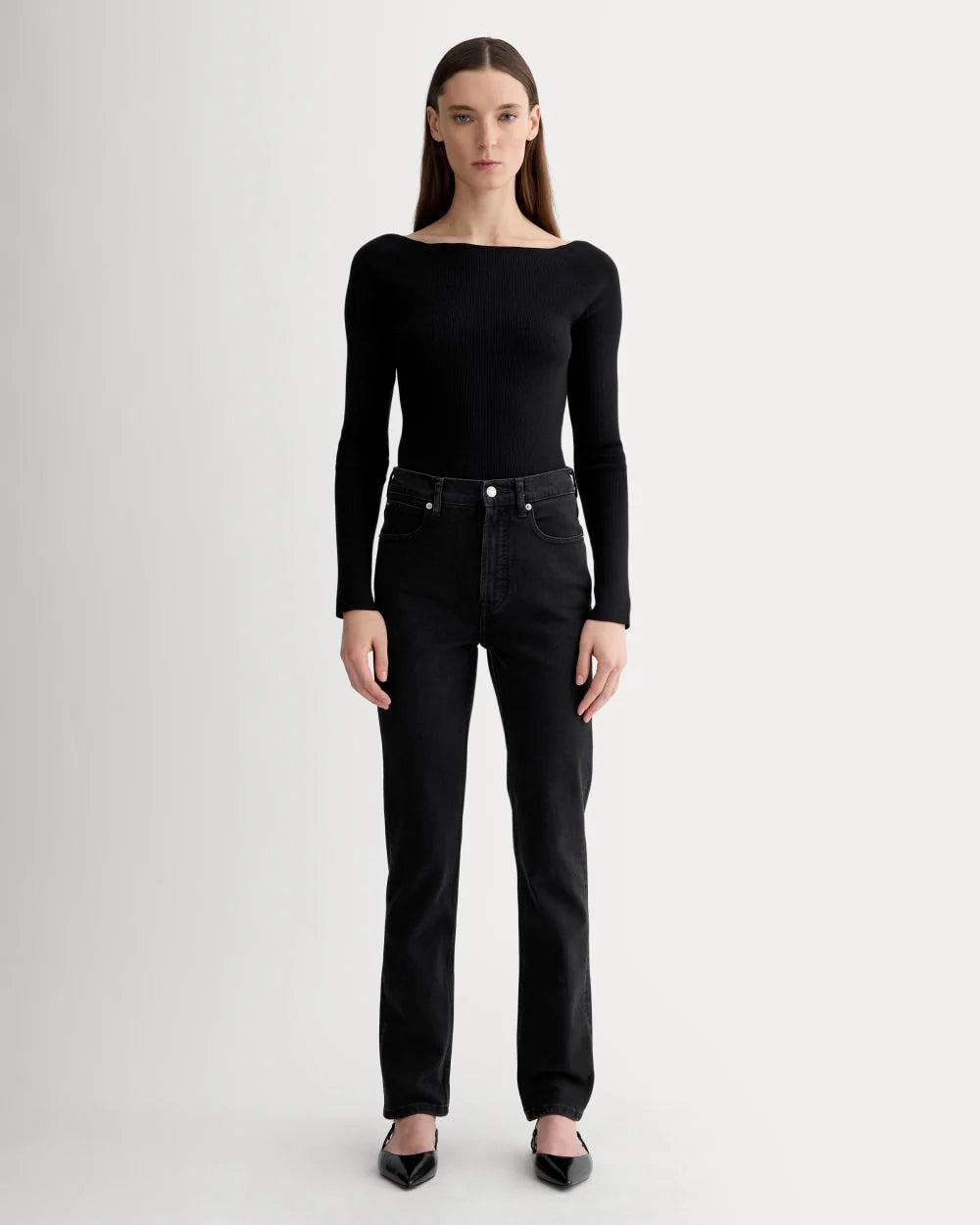 The Way-High® Slim Jean | Coal | 29" Inseam