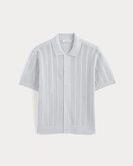 Textured Knit Resort Shirt | Skywriting