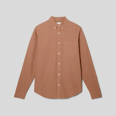 The Classic Oxford Shirt | Carob Brown | Tall