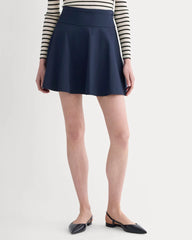 The Circle Mini Skirt | Navy