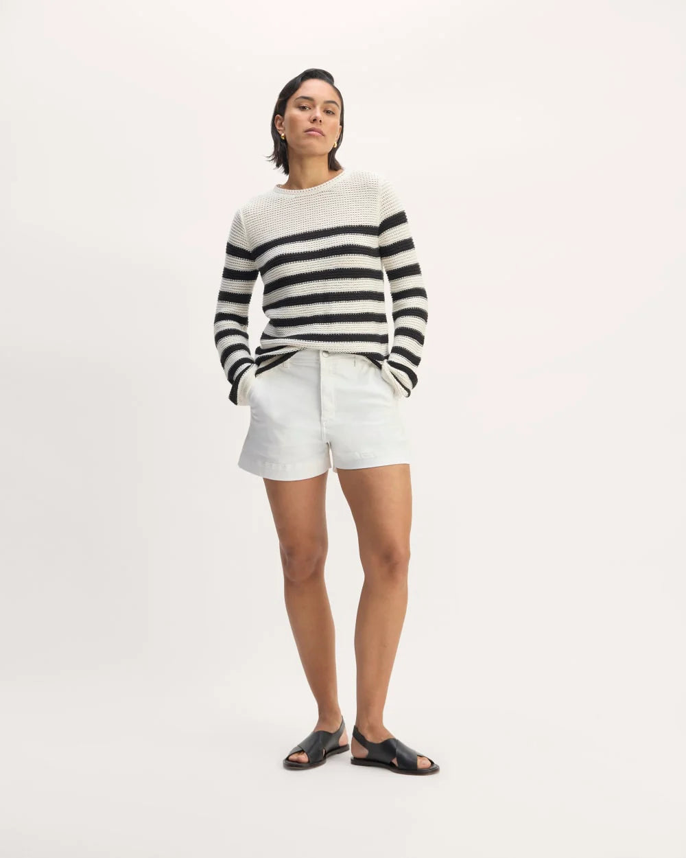 The Organic Way-High® Shortie Short | White