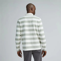 The Premium-Weight Rugby Shirt | Seagrass / Canvas Tan