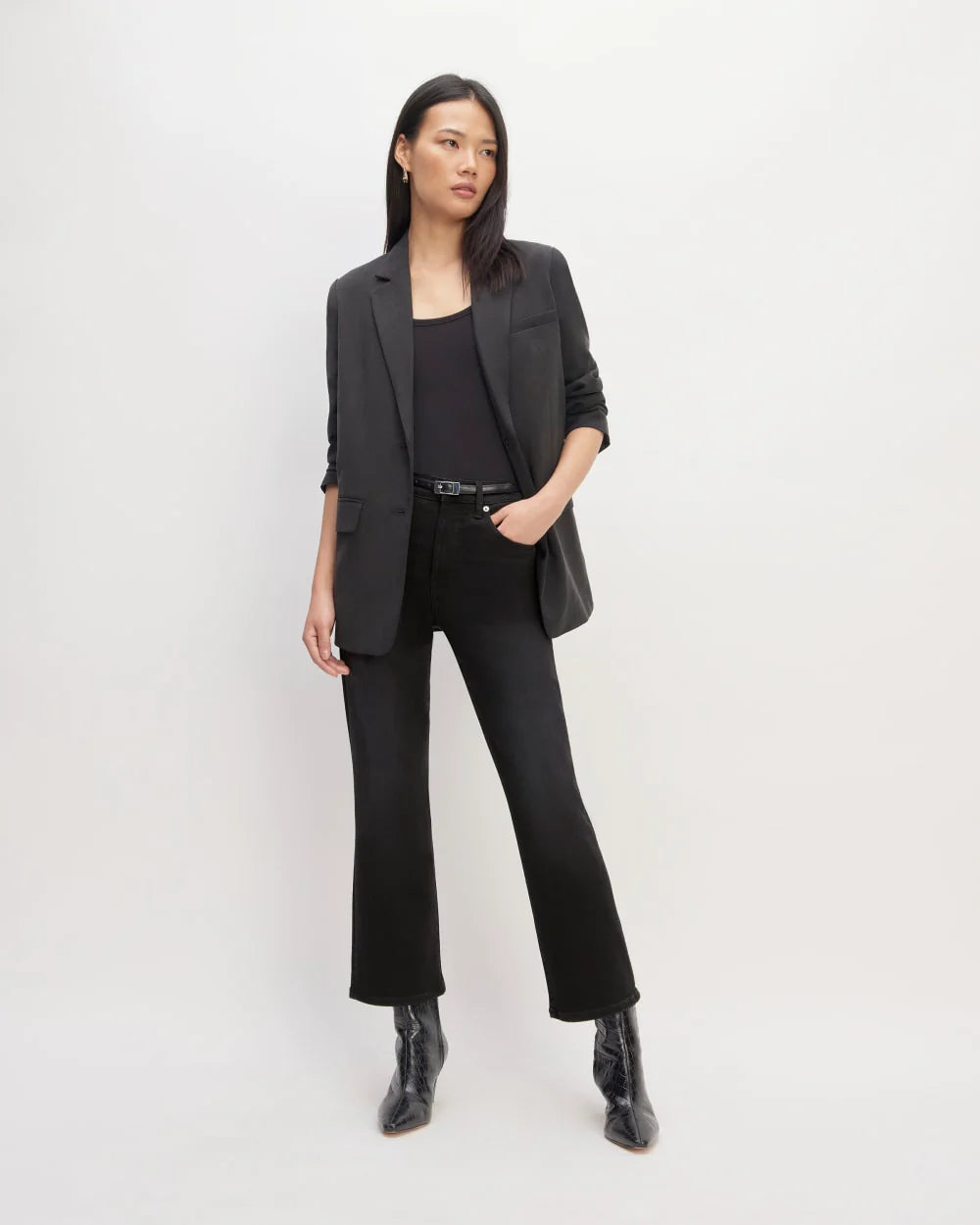 The Kick Bootcut Jean | Faded Black