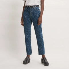 The ’90s Cheeky® Jean | Dark Painterly Strokes | 28.5" Inseam