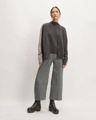 The Good Merino Wool Cardigan | Graphite / Hare Grey