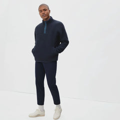 The ReNew Fleece Pullover | Navy
