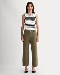The Utility Straight-Leg Pant | Kalamata | 26.5" Inseam