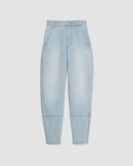The Utility Barrel Pant | Fog | Regular