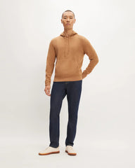 The Felted Merino Hoodie | Deep Camel