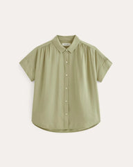 The Square Shirt in SoftLuxe | Eucalyptus