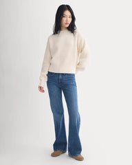 Cropped Ribbed Crew in Everyday Cotton | Canvas