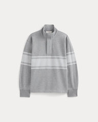 Off-Duty Terry Pullover | Vintage Heather Grey / Bone