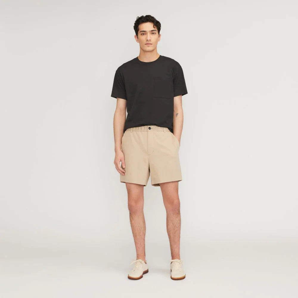 The Pull-On Performance Chino 5" Short | Trench Coat Khaki