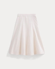 Seamed Midi Skirt | Bone