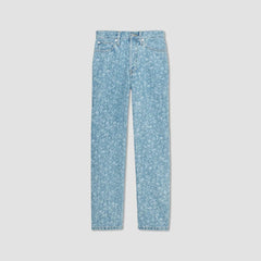 The Rigid Way-High® Jean  | Light Painterly Strokes | 27.5" Inseam