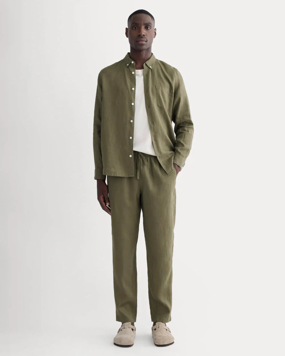 The Linen Easy Pant | Kalamata