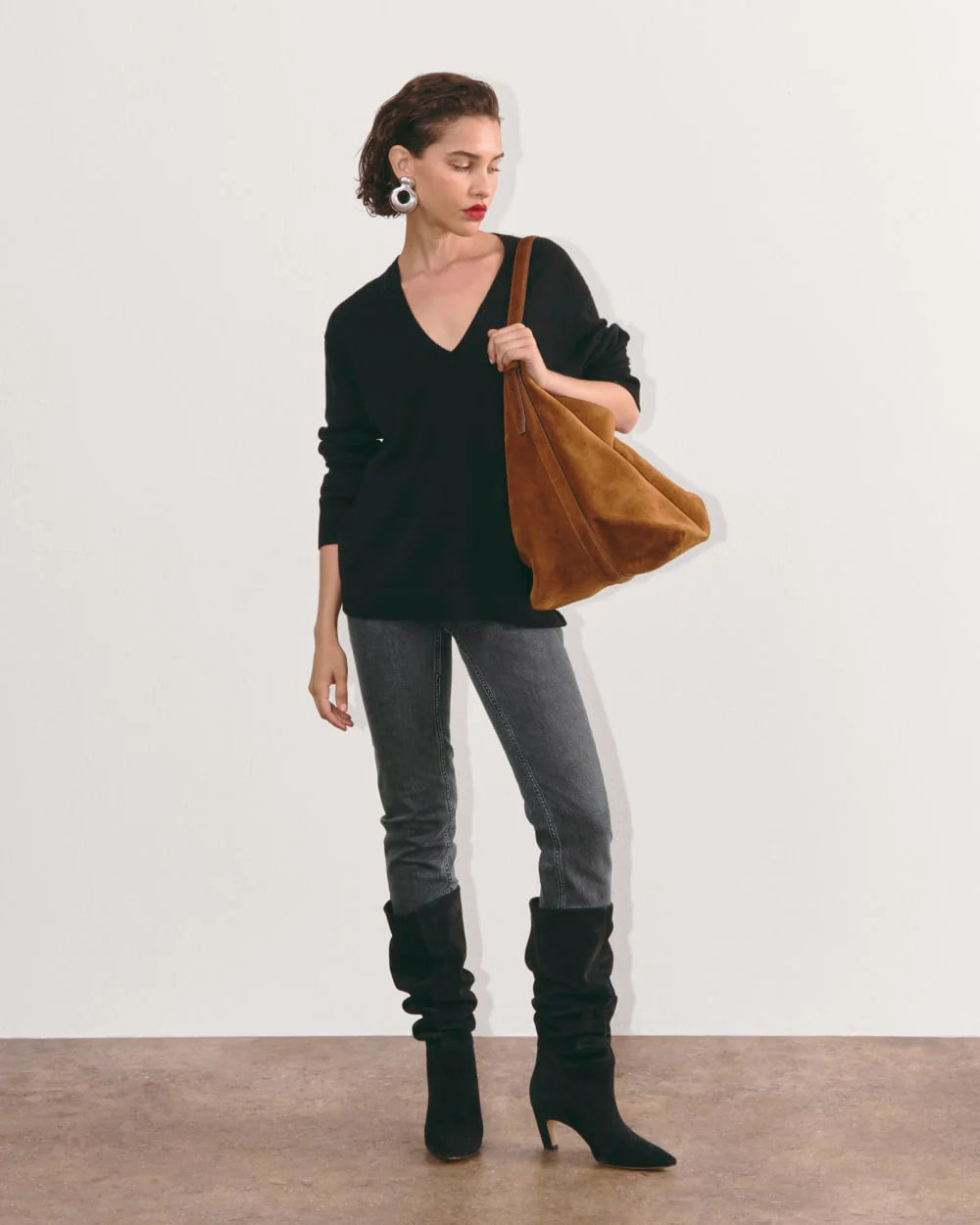 The Original Cheeky® Jean | Washed Charcoal | 28.5" Inseam