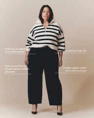 The Utility Curve Pant | Black