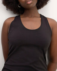 The Form Racerback Dress | Black