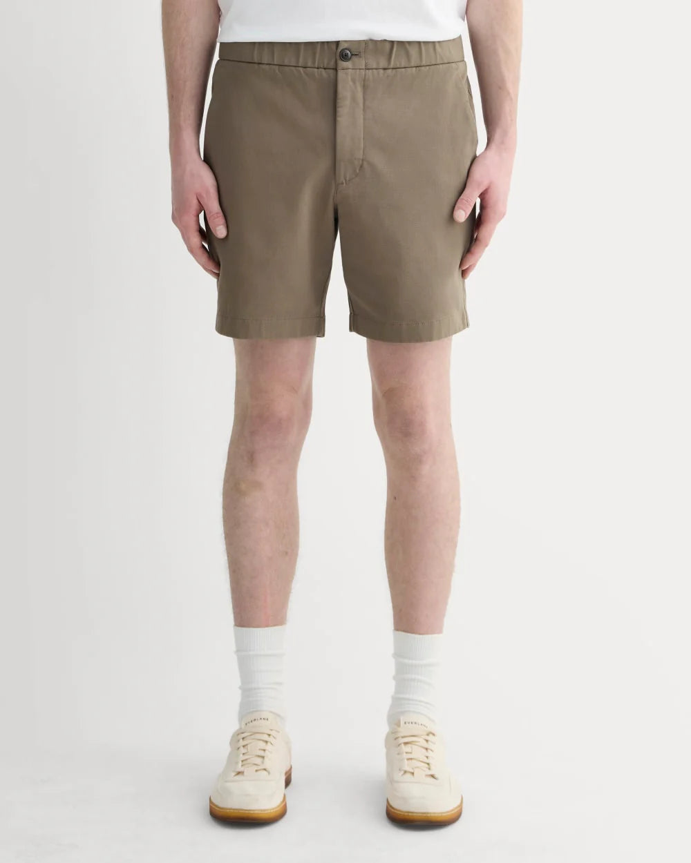 The Pull-On Performance Chino Short | Abalone
