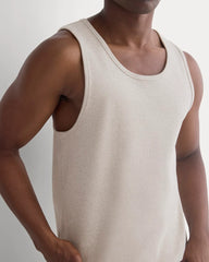 Vintage Rib Tank | Heathered Oatmeal