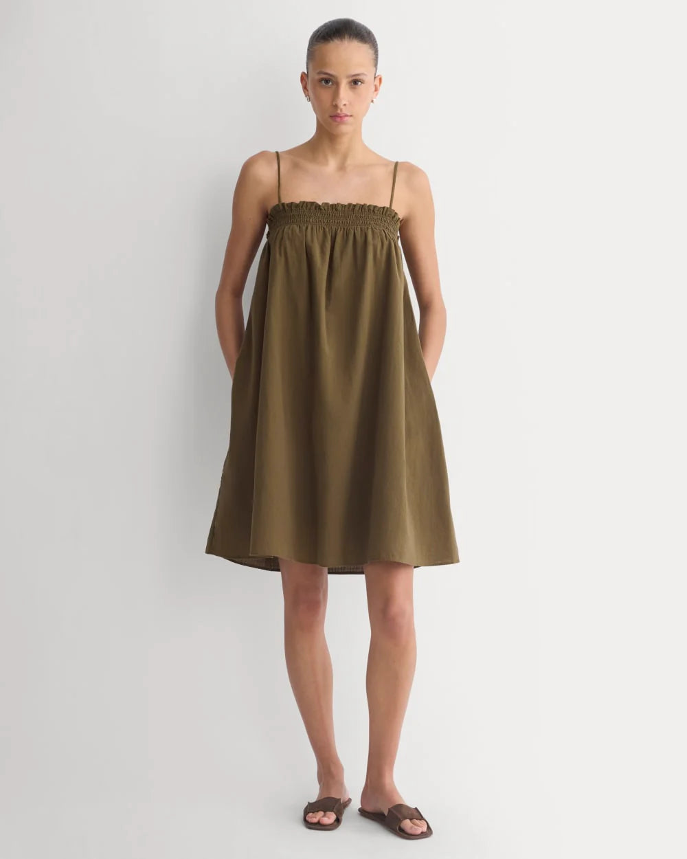 Gauze Smocked Dress | Beech