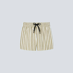 The Seersucker Boxer Short | Nutria / Off-White