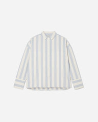 The Boxy Oxford | Blue / White