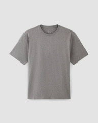 The Premium-Weight Relaxed Crew | Uniform | Heathered Mid-Grey