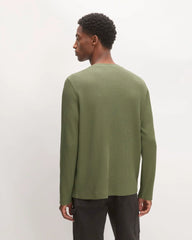 The Waffle Long-Sleeve Crew | Kalamata