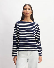 The Mariner Tee | Navy / Bone