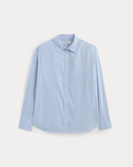 Everyday Shirt in Silky Cotton | Light Blue