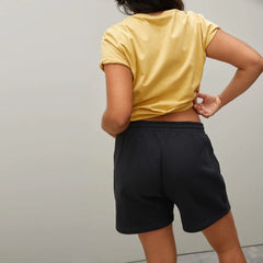 The Track Long Sweatshort | Black