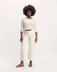 The Vintage Rib Cardigan | Bone