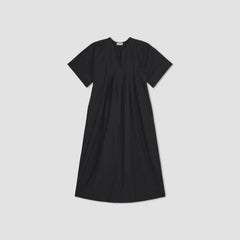 The Poplin Caftan Dress | Black