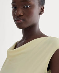 The Draped Top in Butterknit | Light Yellow
