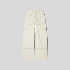 The Way-High® Gardener Cropped Jean | Ecru