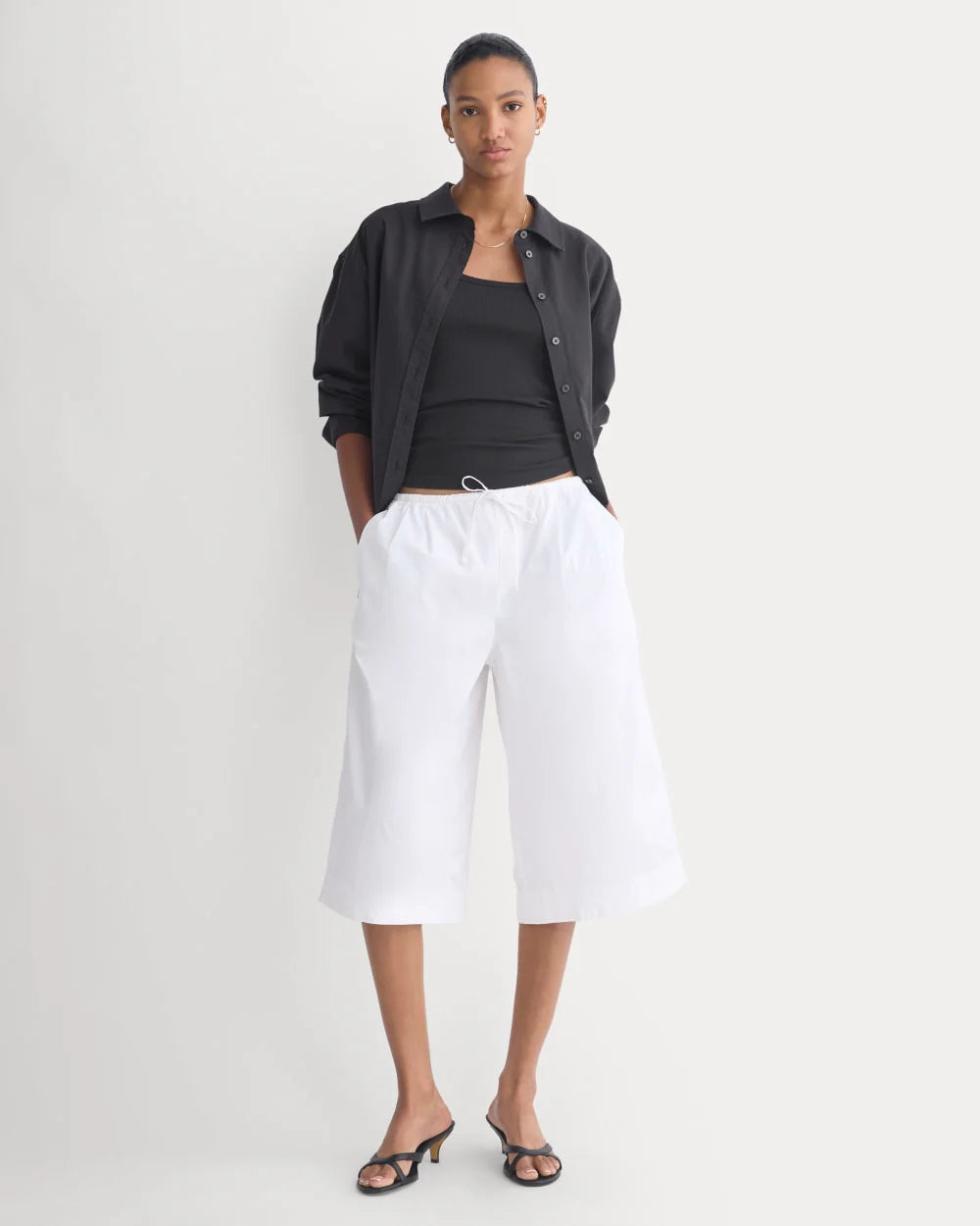 Easy Long Short | White