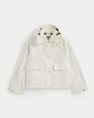 Re:Cycled Nylon Barrel Jacket | Bone