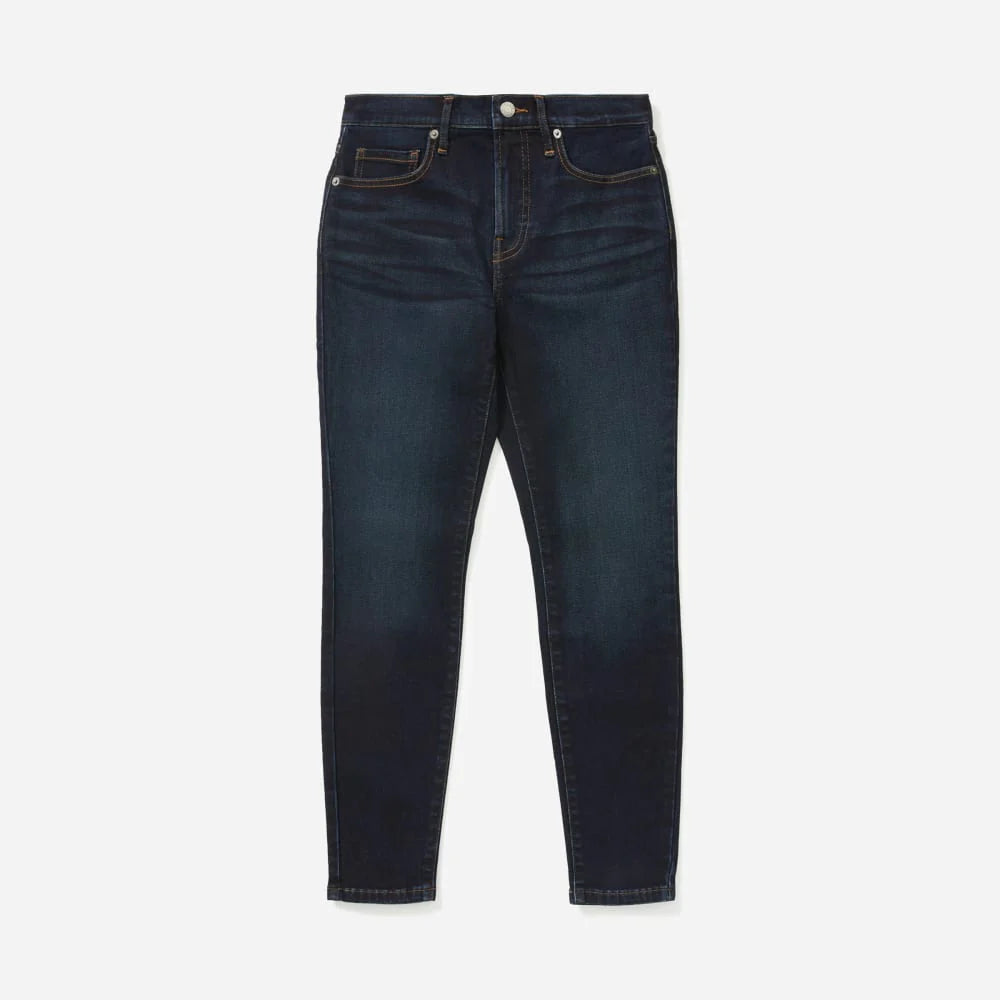 The Authentic Stretch High-Rise Skinny | Deep Indigo | 28.5" Inseam