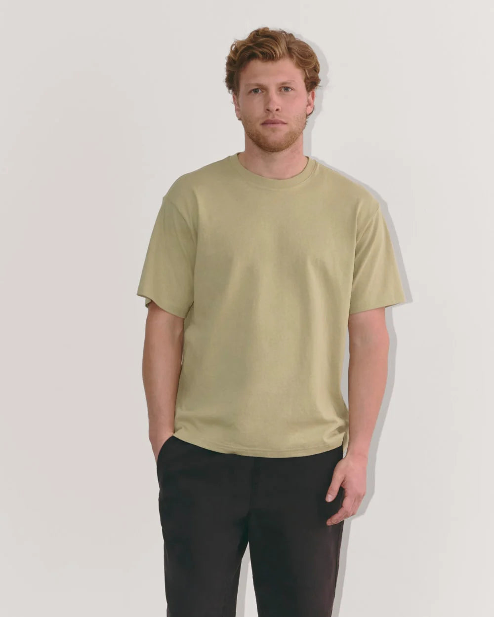 The Premium-Weight Relaxed Crew | Uniform | Elm