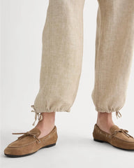 The Cargo Curve Pant in Linen | Cornstalk Chambray