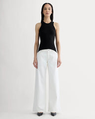The Shimmy Cutaway Tank | Black