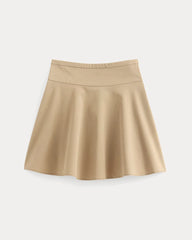 The Circle Mini Skirt | Warm Trench
