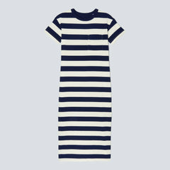 The Organic Weekend Maxi Dress | Navy / Canvas