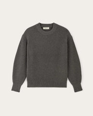 The Cocoon Crew in Everyday Cotton | Heathered Charcoal