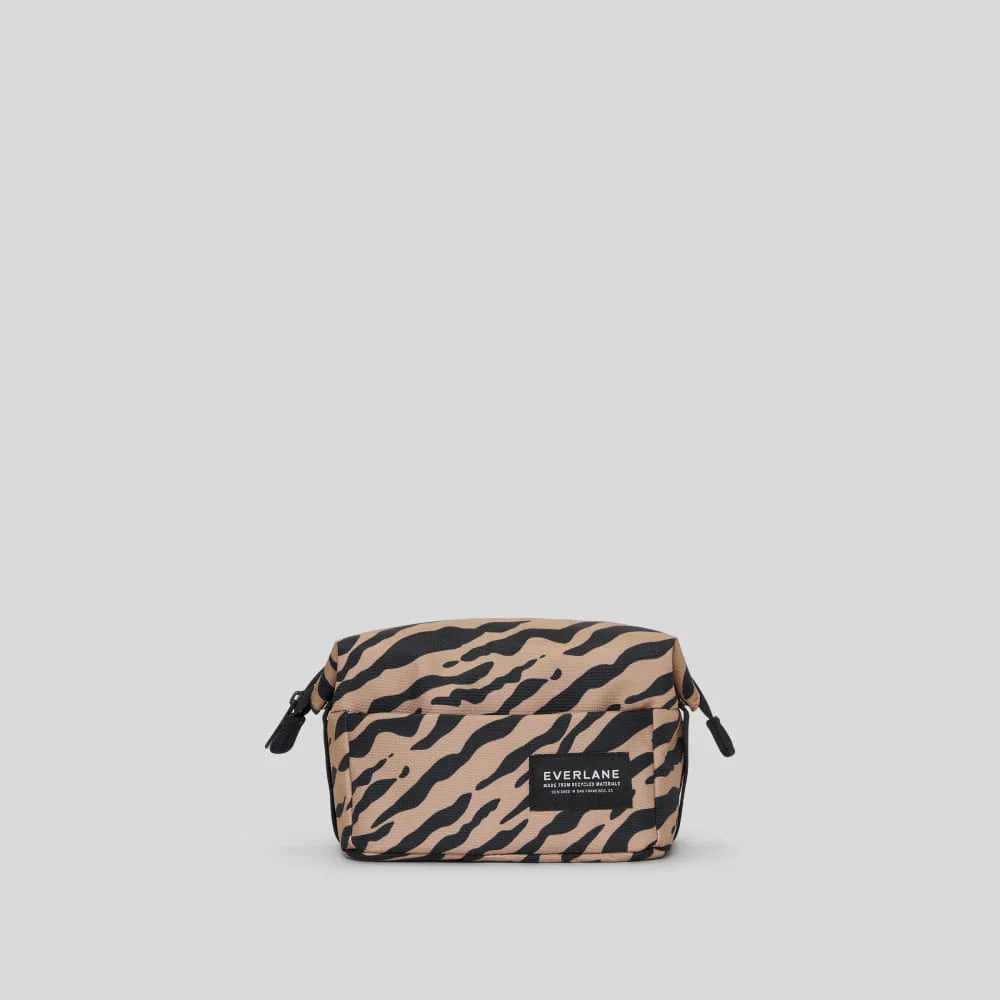 The ReNew Transit Catch-All Case | Tiger Stripe Toasted Coconut