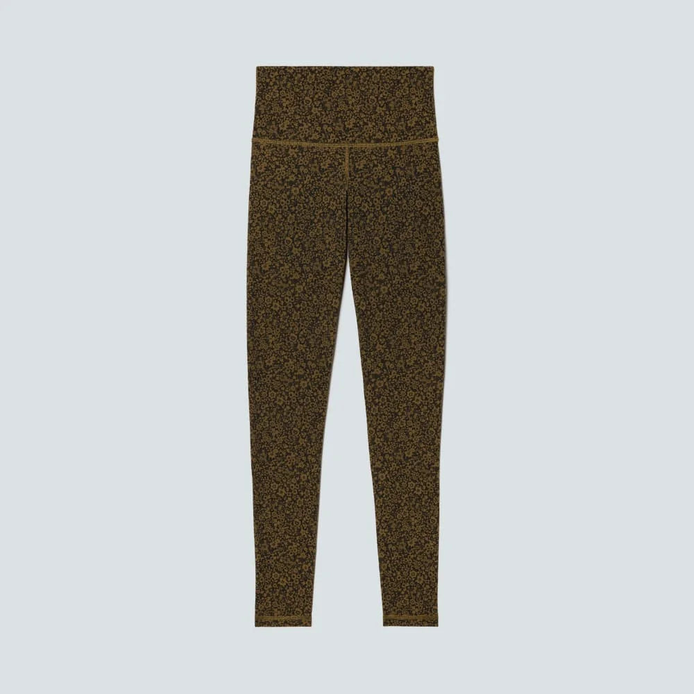The Perform Legging® | Black / Breen Floral | Ankle